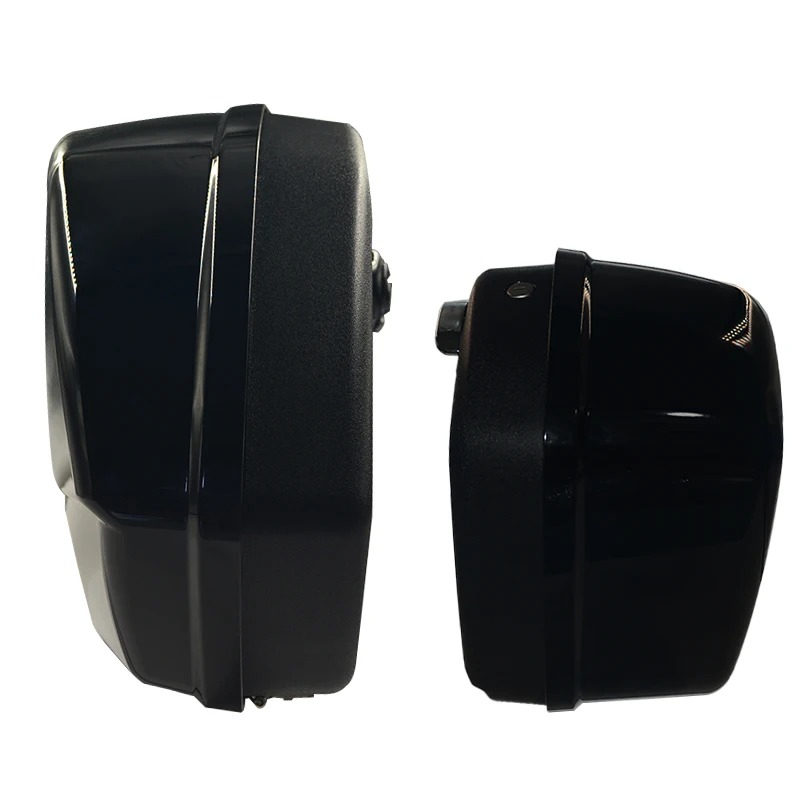 Motorcycle Gloss Black ST Saddlebags Saddle Bag for Harley Softail Low Rider ST FXLRST 2022-2024 Street bob 2018+